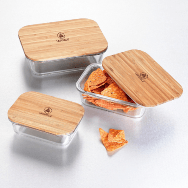 סט 3 קופסאות אחסון מלבניות - MASHBIR//365