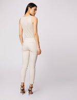 מכנסי אלגנט מחוייטים בצבע בז' - MASHBIR//365