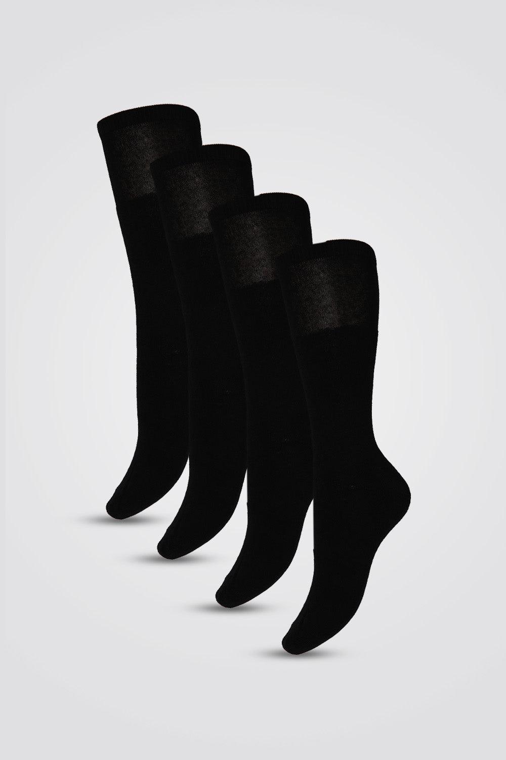 DELTA - 4 זוגות גרבי צבא/עבודה שחור - MASHBIR//365