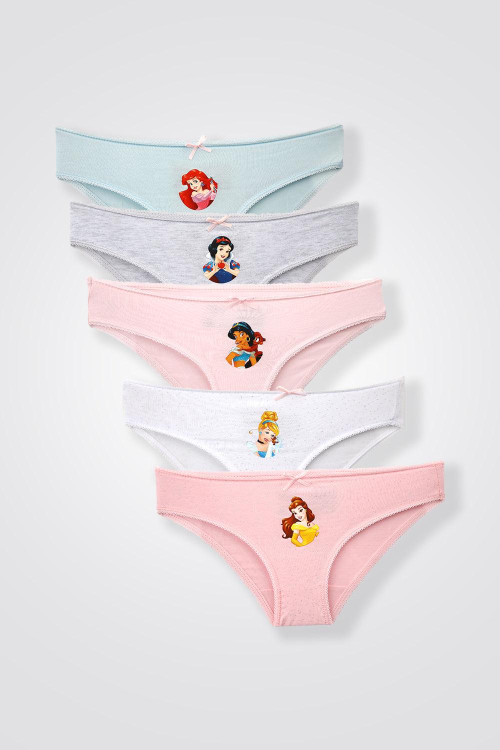 DELTA - 5 תחתונים קלאסיים במארז DISNEY PRINCESSES - MASHBIR//365