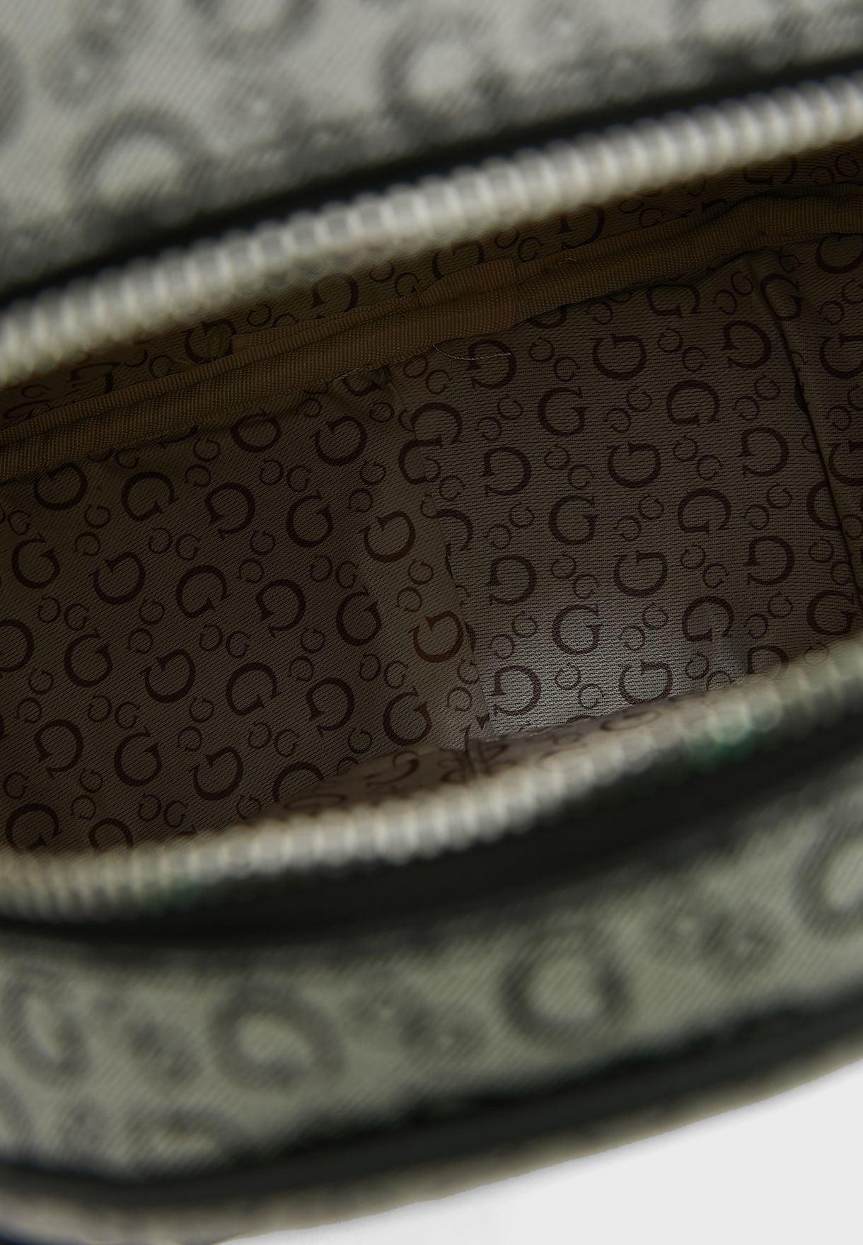 תיק גב עם הדפס בצבע שחור - MASHBIR//365