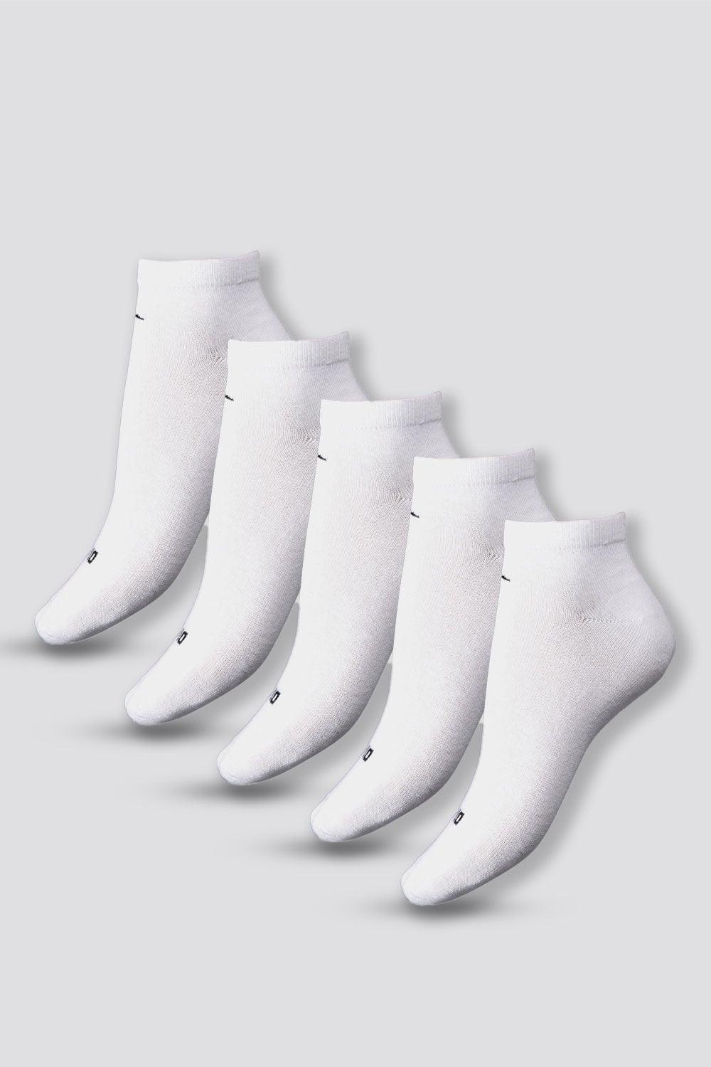 DIADORA - 5 זוגות גרביים אורך קצר 41-46 שחור/לבן - MASHBIR//365