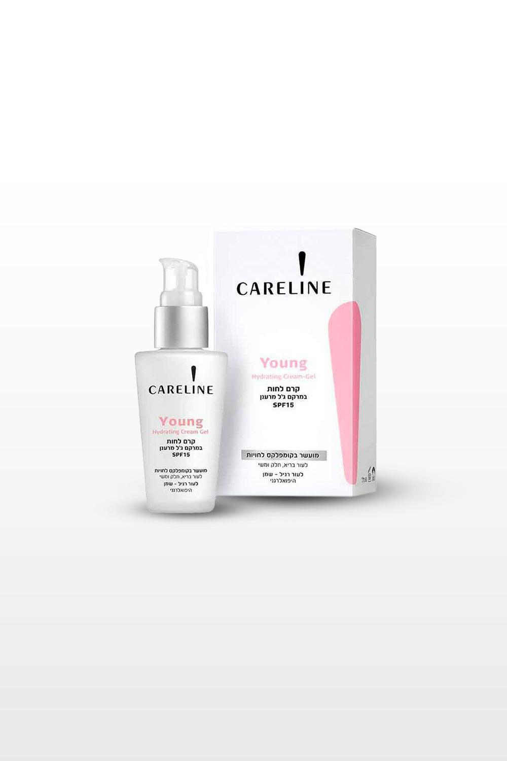 CARELINE - 50 מ"ל YOUNG קרם - ג'ל SPF 15 - MASHBIR//365