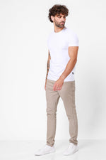 טישירט חלקה בצבע לבן - MASHBIR//365