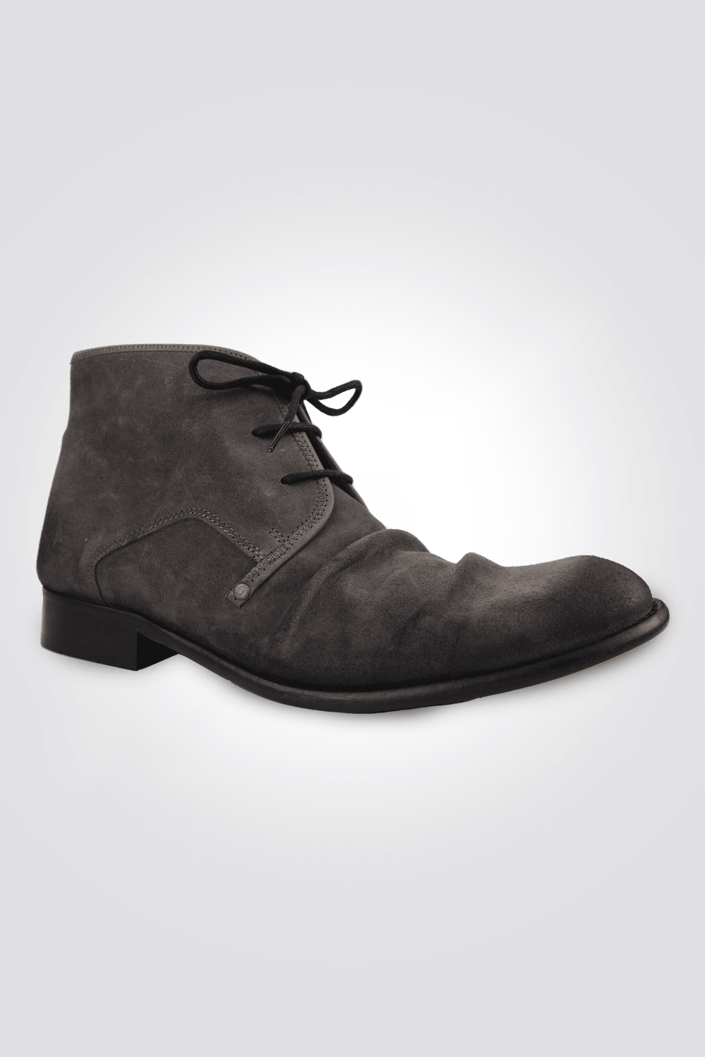 מגפוני זמש לגבר בצבע חום כהה - MASHBIR//365