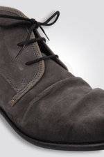 מגפוני זמש לגבר בצבע חום כהה - MASHBIR//365