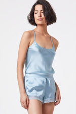 גופיית משי PEARLY תכלת - MASHBIR//365