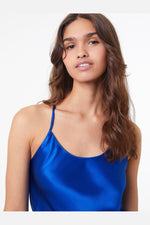 כותונת משי PEARLY כחול רויאל - MASHBIR//365