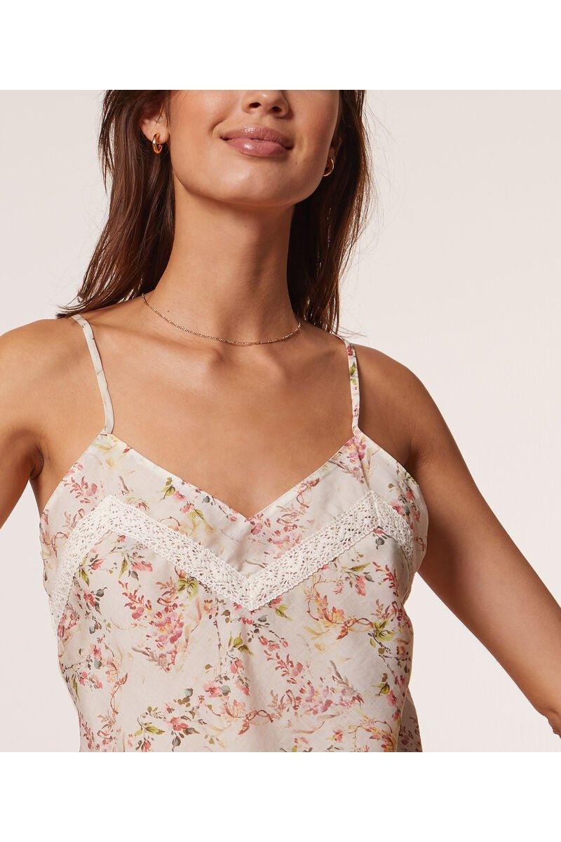 גופיית פיג'מה AMOUREUSE בהדפס פרחוני - MASHBIR//365