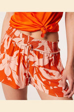 מכנסי פיג'מה קצרים MAJA הדפס פרחים - MASHBIR//365