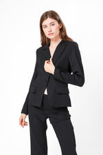 ג'קט מחוייט שחור - MASHBIR//365