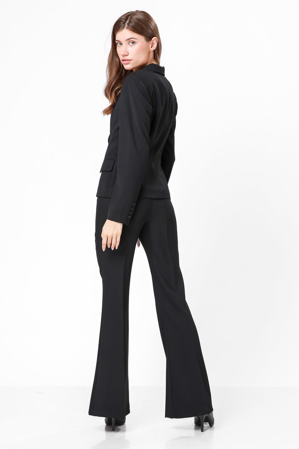 ג'קט מחוייט שחור - MASHBIR//365