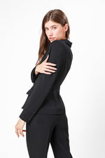 ג'קט מחוייט שחור - MASHBIR//365