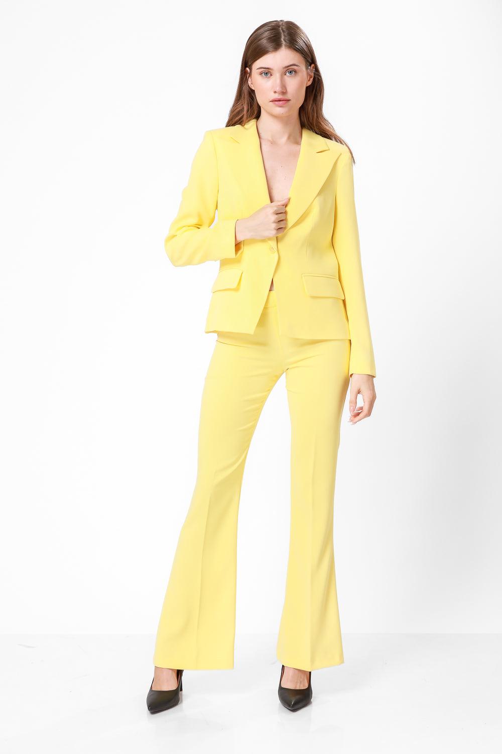 ג'קט מחוייט צבע צהוב - MASHBIR//365