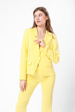 ג'קט מחוייט צבע צהוב - MASHBIR//365