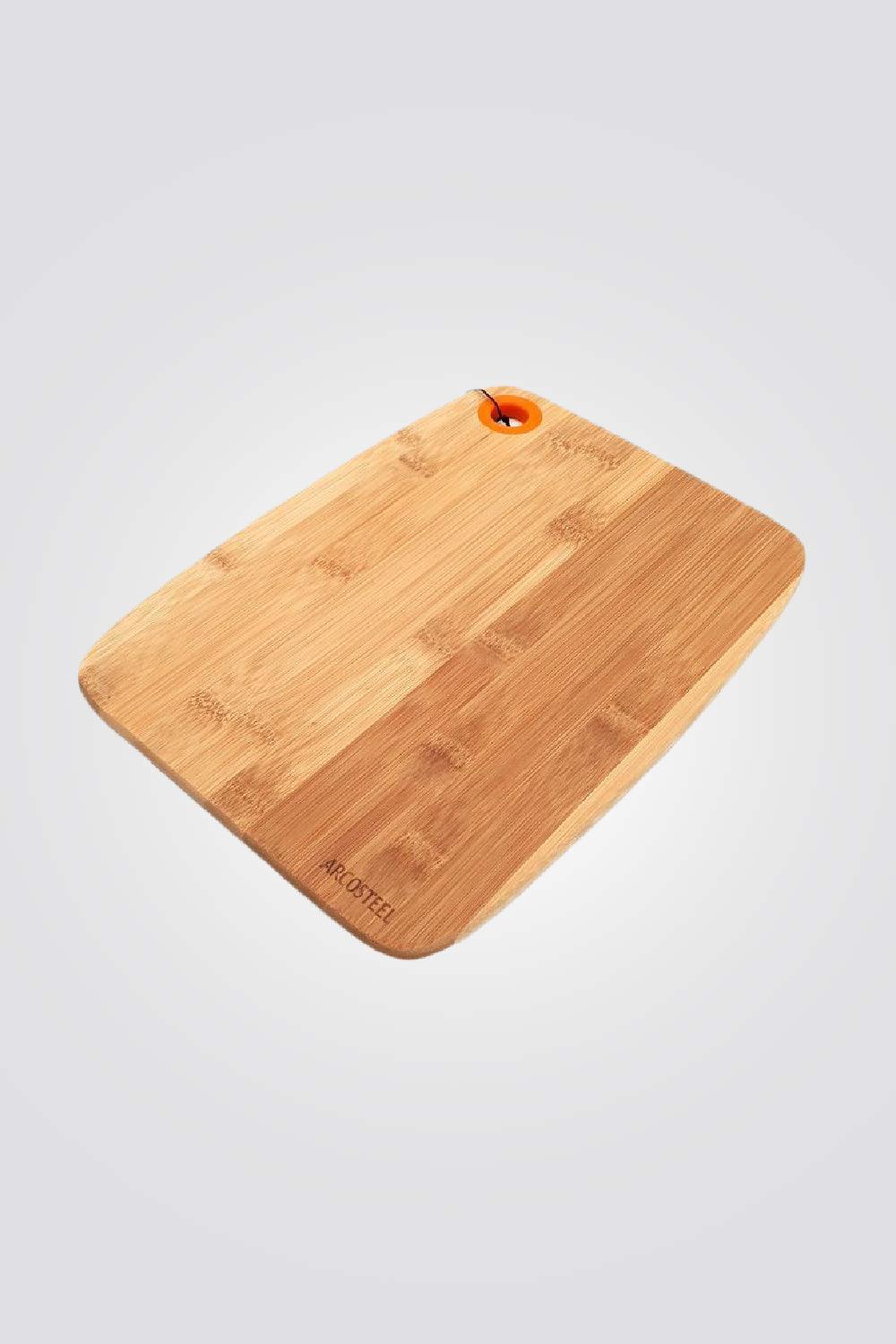 סט קרש חיתוך + סכין שף מחורצת 15 ס"מ - MASHBIR//365