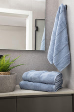 מגבת פנים כחולה - MASHBIR//365