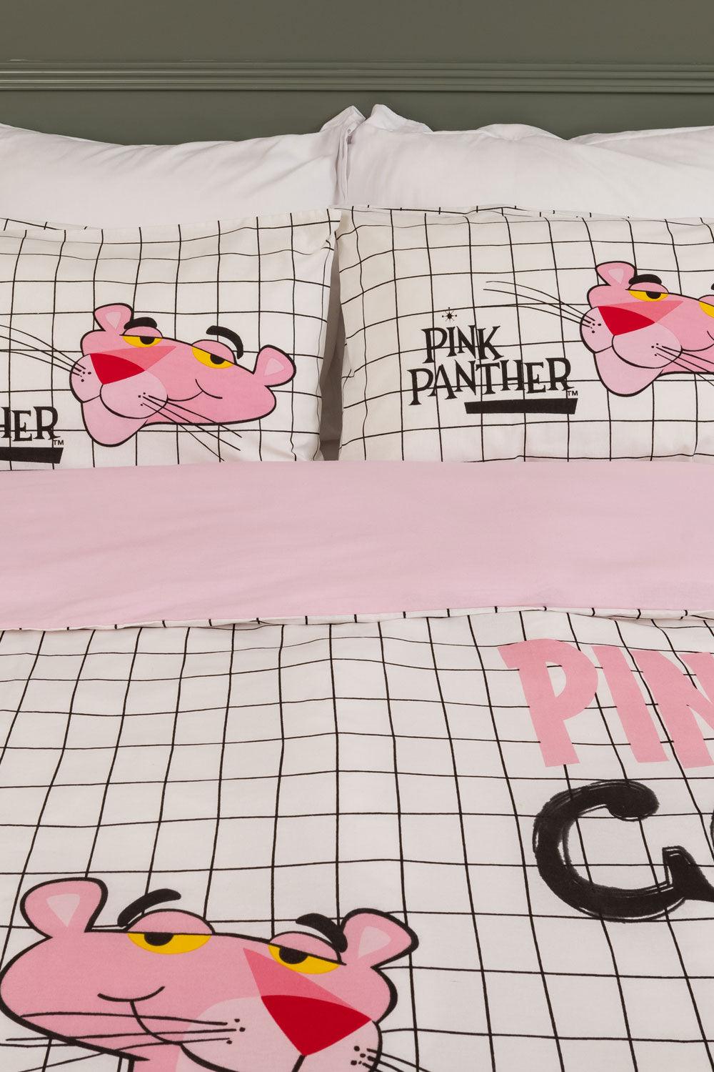 סט מצעים זוגי רחב כותנה PINK PANTHER - MASHBIR//365