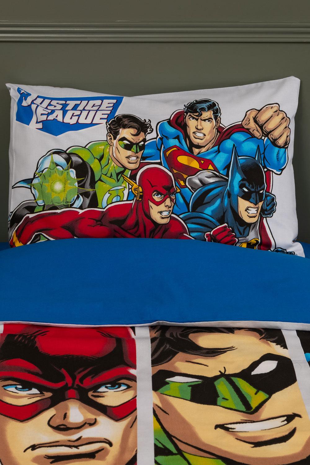 סט מצעים 120/200 מיטה וחצי JUSTICE LEAGU - MASHBIR//365