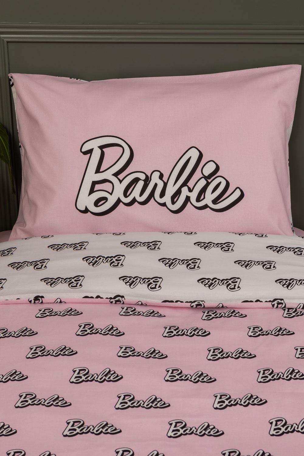 סט מצעים 120/200 מיטת וחצי כותנה דגם BARBIE - MASHBIR//365