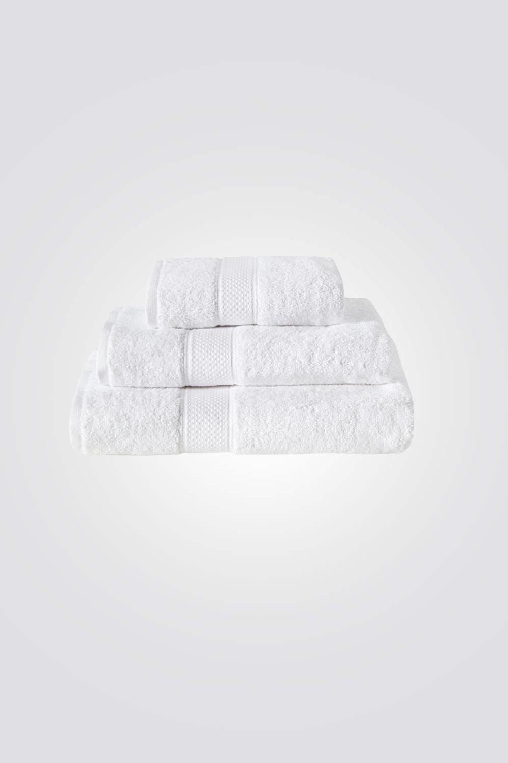 מגבת פנים קלאסיק 50X80 צבע לבן - MASHBIR//365