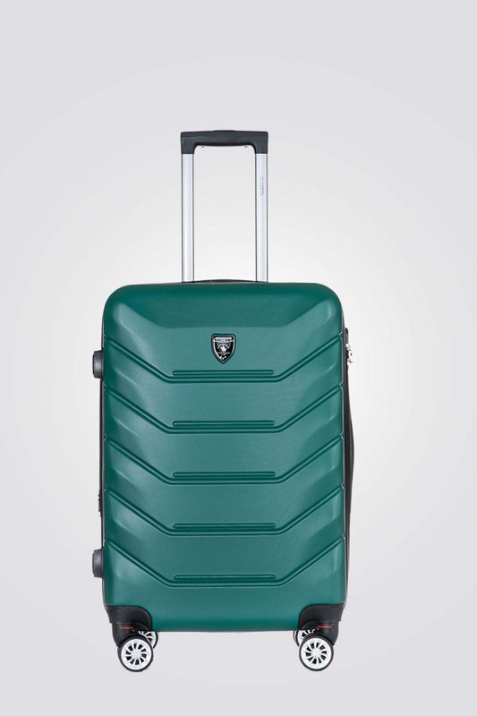 מזוודה קשיחה בינונית 24" דגם 1701 בצבע ירוק - MASHBIR//365