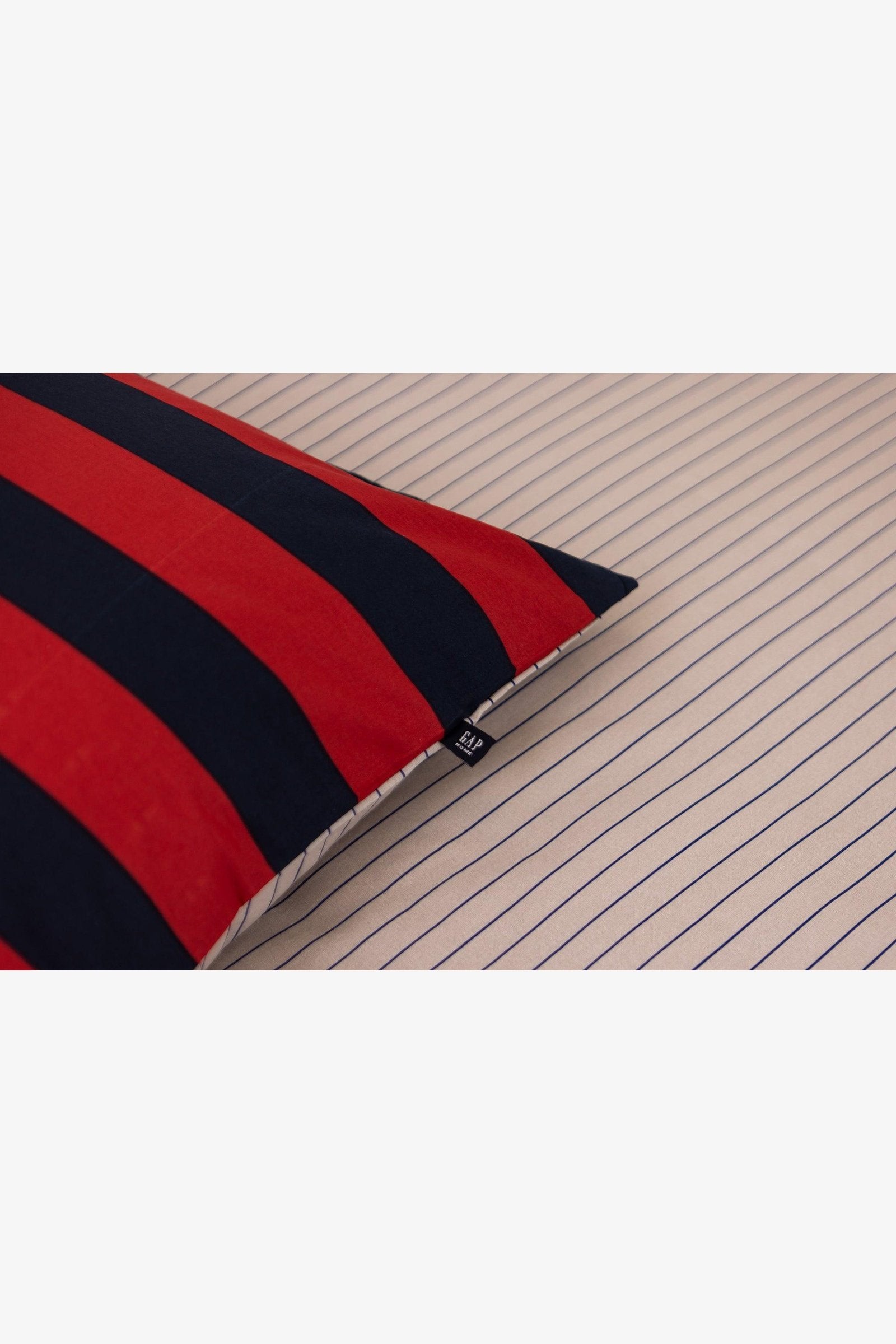 סט מצעים 160/200 כותנה למיטה זוגית גוון נייבי - MASHBIR//365