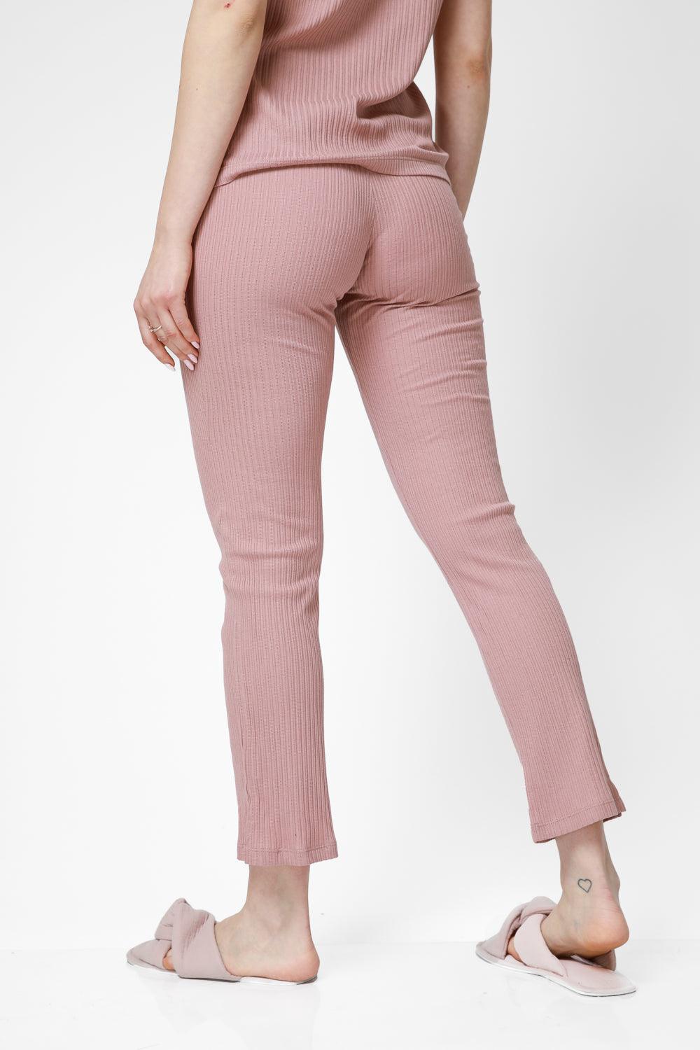 מכנסי ריב ורוד עתיק - MASHBIR//365