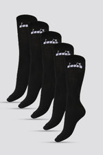 5 זוגות גרבי ספורט שחורות 41-46 - MASHBIR//365