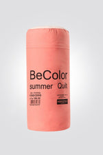 שמיכת מזגן יחיד לקיץ בי קולור קורל - MASHBIR//365