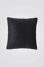 כרית נוי קטיפה חלקה דגם SOFTY שחור - MASHBIR//365