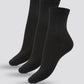 3 זוגות גרביים שחורים קלאסי 36-41 - MASHBIR//365 - 1