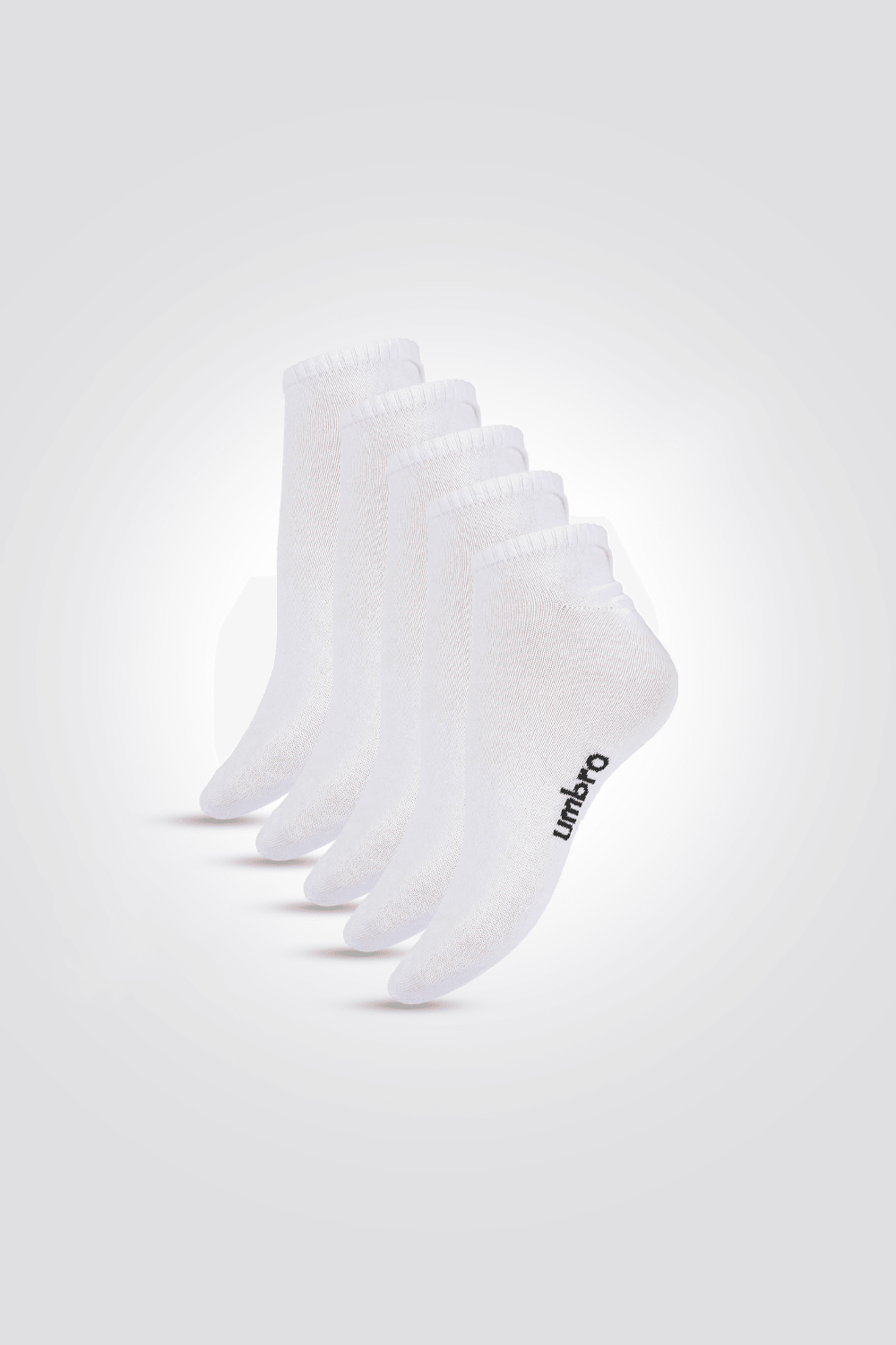 חמישיית קרסוליות לגבר בצבע לבן - MASHBIR//365