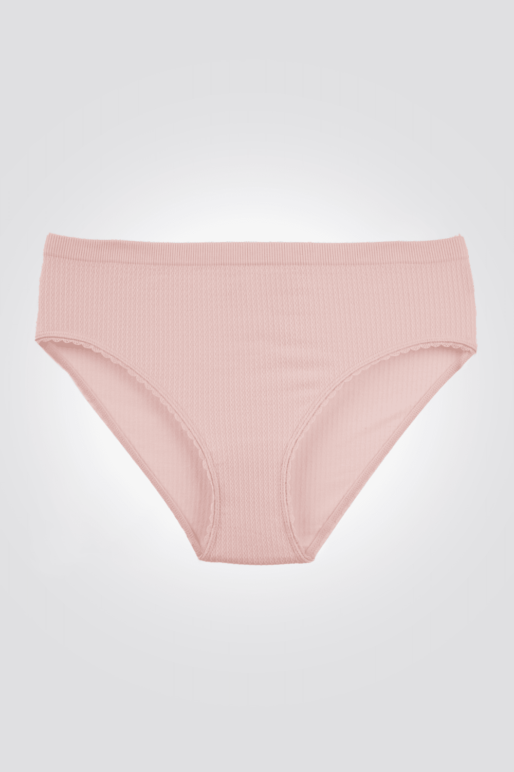 תחתוני היפסטר ריב SEAMLESS בצבע ורוד - MASHBIR//365