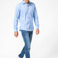 חולצה מכופתרת כחולה - MASHBIR//365 - 6