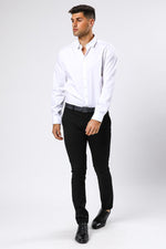 מכופתרת NON IRON בצבע לבן - MASHBIR//365