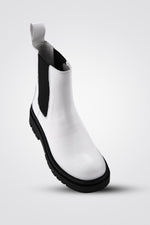 מגפוני עור WHITE - MASHBIR//365