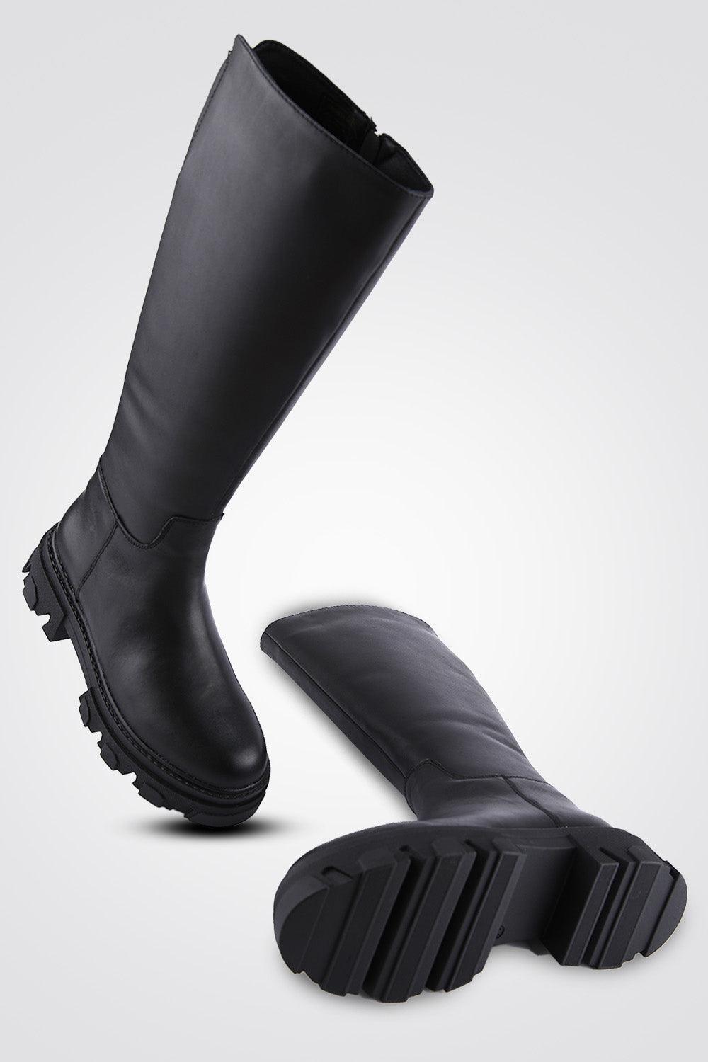 מגפי ברך סוליית טרקטור BLACK - MASHBIR//365