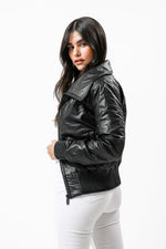 מעיל בומבר שחור - MASHBIR//365