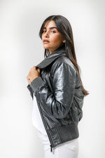 ג'קט בומבר כסוף - MASHBIR//365