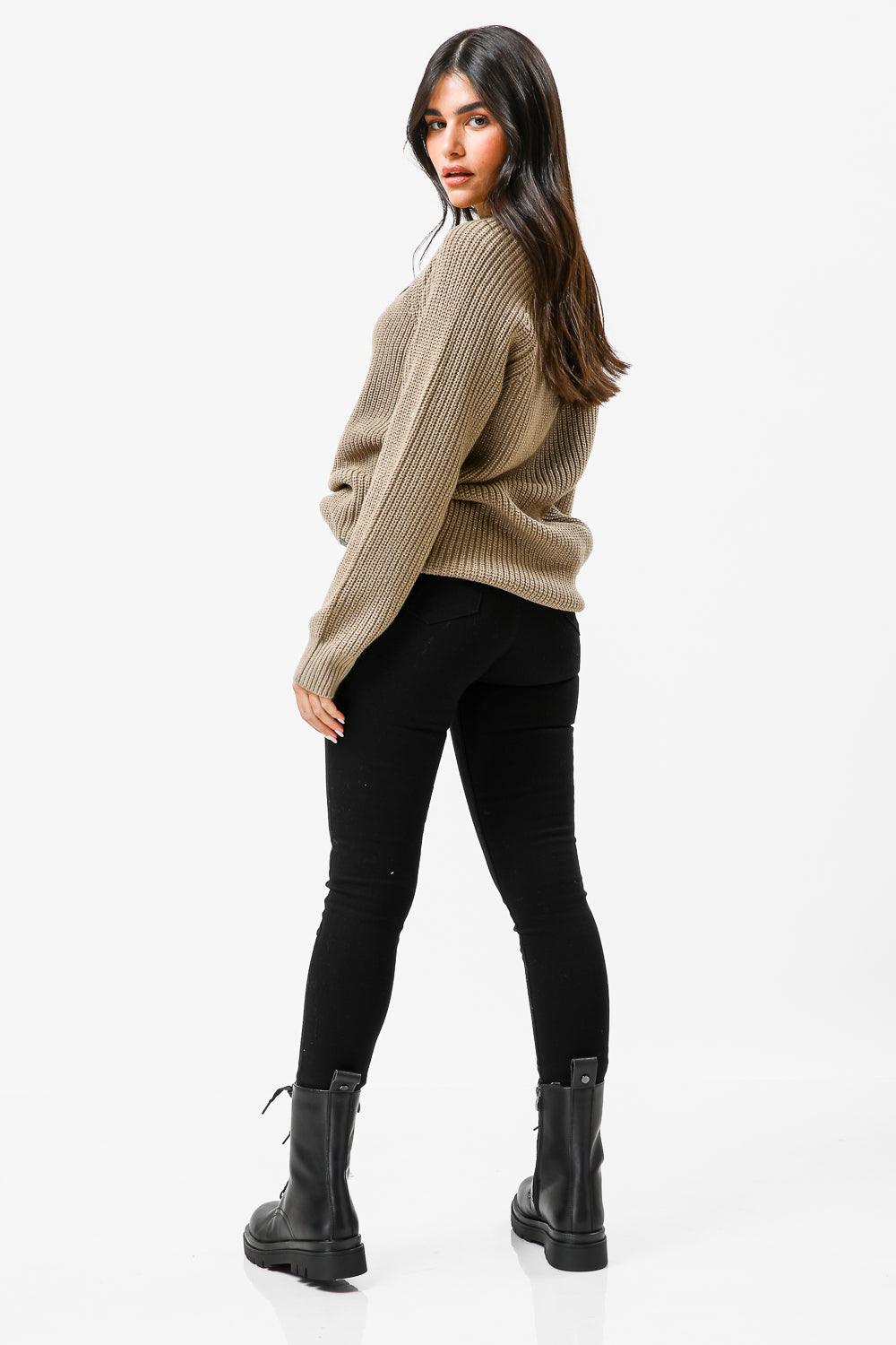 מכנס ג'ינס SKINNY שחור - MASHBIR//365