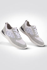 סניקרס עור White LOGO - MASHBIR//365