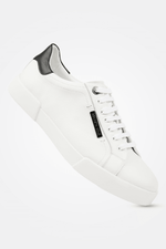 סניקרס עור בצבע לבן - MASHBIR//365