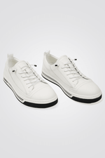 סניקרס עור בצבע לבן - MASHBIR//365