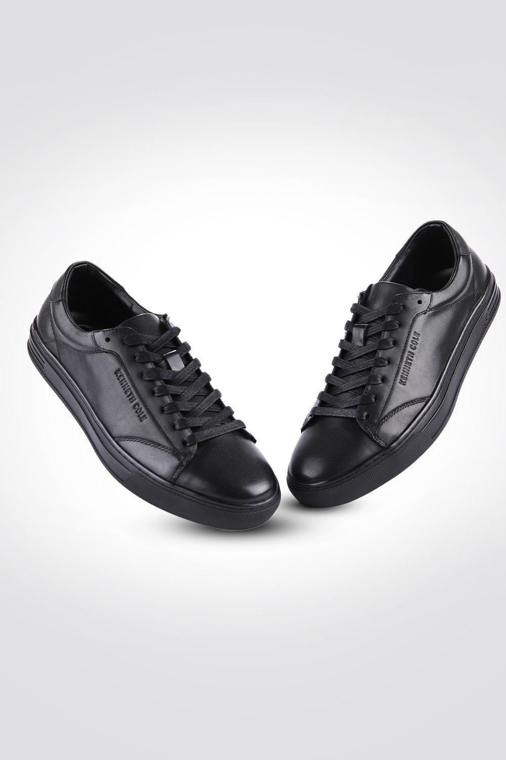 סניקרס עור Black Kenneth - MASHBIR//365