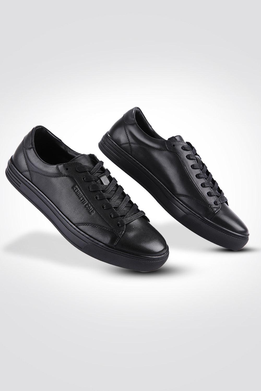 סניקרס עור Black Kenneth - MASHBIR//365