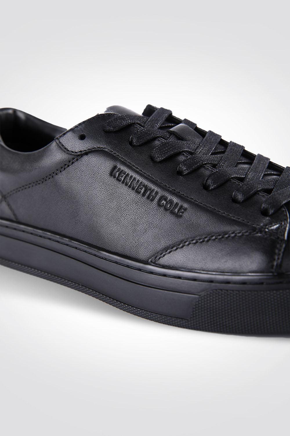 סניקרס עור Black Kenneth - MASHBIR//365