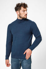 סריג PROMO MOCK צבע כחול - MASHBIR//365