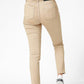 ג'ינס סקיני גזרה גבוהה צבע בז' - MASHBIR//365 - 2