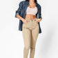 ג'ינס סקיני גזרה גבוהה צבע בז' - MASHBIR//365 - 3